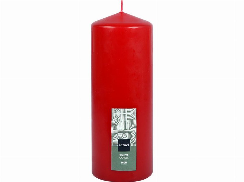 Vela Pilar Actuel Vermelho 18 Cm
