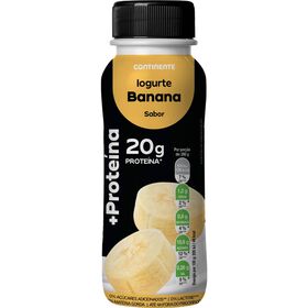 Iogurte Líquido +Proteína Banana Continente 280 gr