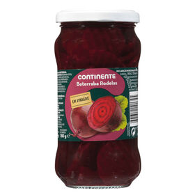 Beterraba Rodelas Sem Glúten Continente 560 gr (Peso Escorrido 180 gr)