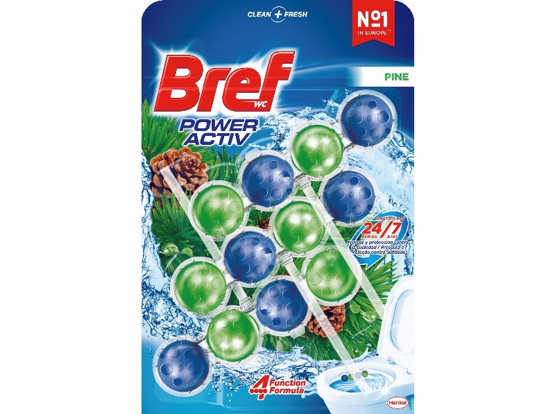 Bloco Bref Sonasol Sanitário Triplo Poder Activo Pinho 3Un