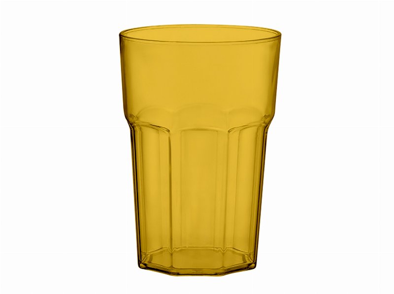 Copo Reutilizável Actuel Plástico Amarelo 44 cl