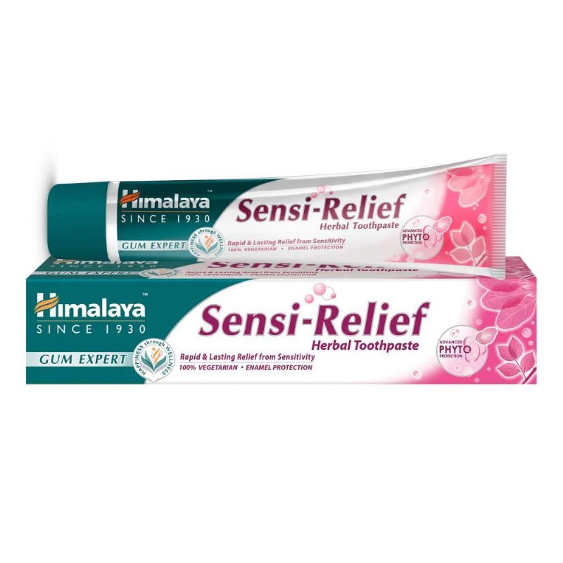 Pasta De Dentes Hermal Alívio Da Sensibilidade Himalaya 75 ml