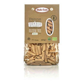 Massa Penne De Arroz Integral Sem Glúten Dalla Costa 250 gr