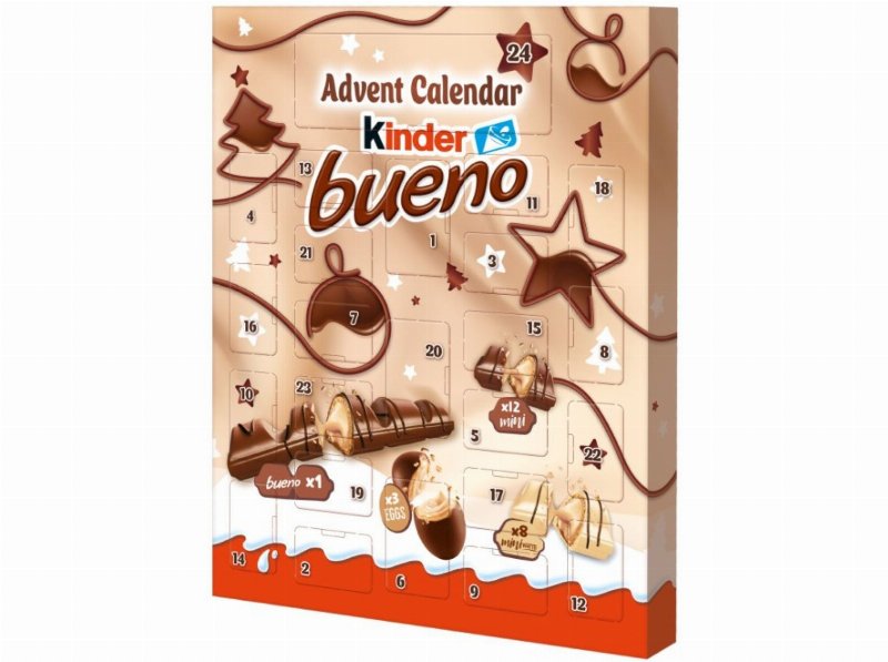 Calendário Advento Kinder Bueno G181 181 g