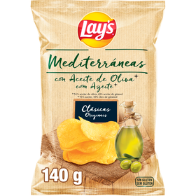 Batata Frita Lisa Mediterrâneas Lay's 140 gr
