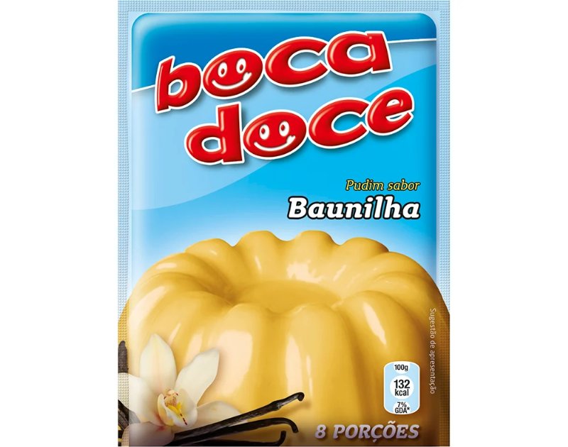 Pudim Boca Doce Baunilha 22 g
