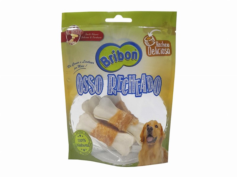 Osso Recheado Bribon Al Dente S 4 Unidades