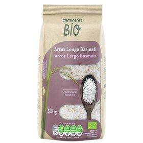 Arroz Basmati Longo Continente Bio 500 gr
