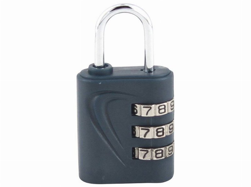 Cadeado Com Codigo Airport Azul Escuro