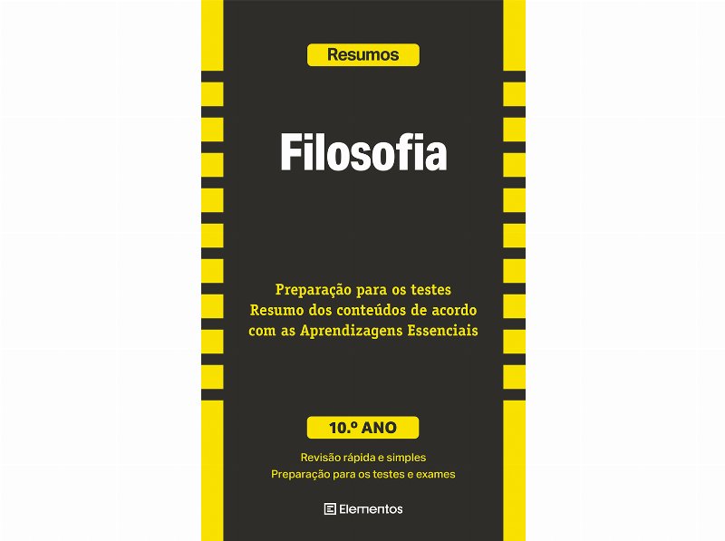 Livro Resumos - Filosofia 10.º Ano