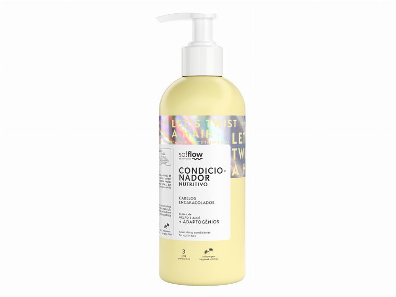 Condicionador Soflow Nutrit Cab Encaracolado 400 ml