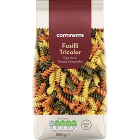 Massa Fusilli Tricolor Continente 500 gr