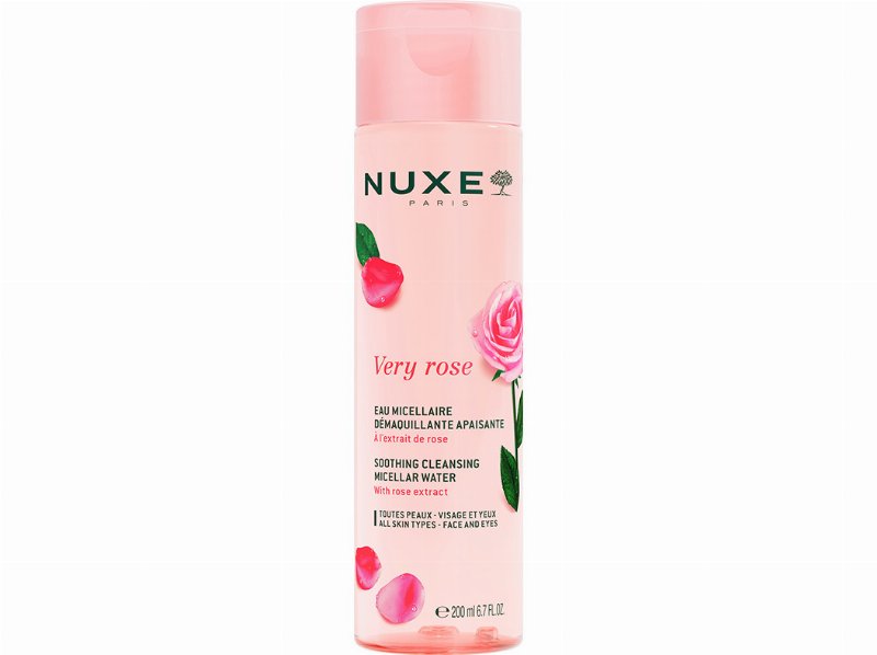 Água Micelar Rosto Nuxe Pele Normal Very Rose 200 ml