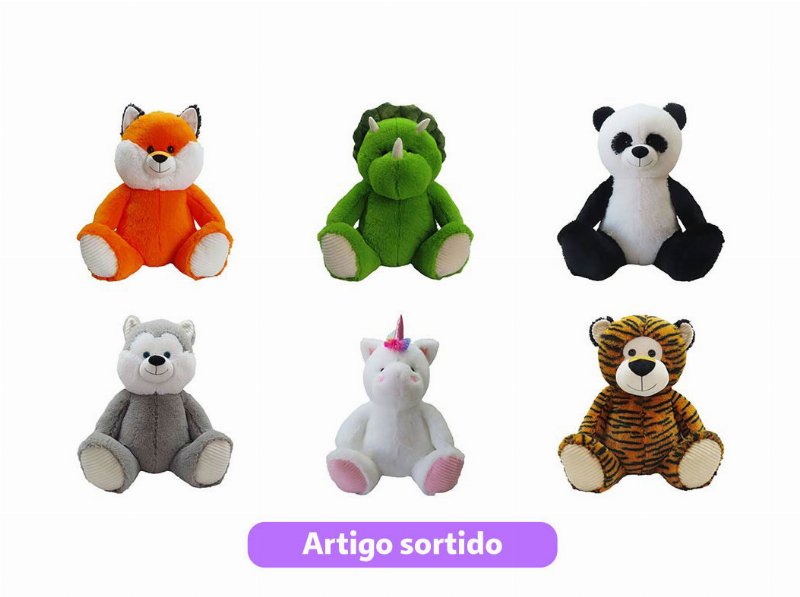 Animal De Peluche One Two Fun 58Cm Modelos Sortidos