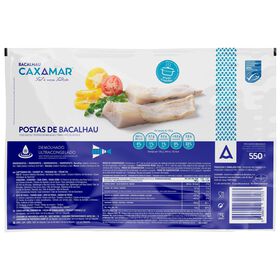 Postas De Bacalhau Msc Congelado Caxamar 550 gr
