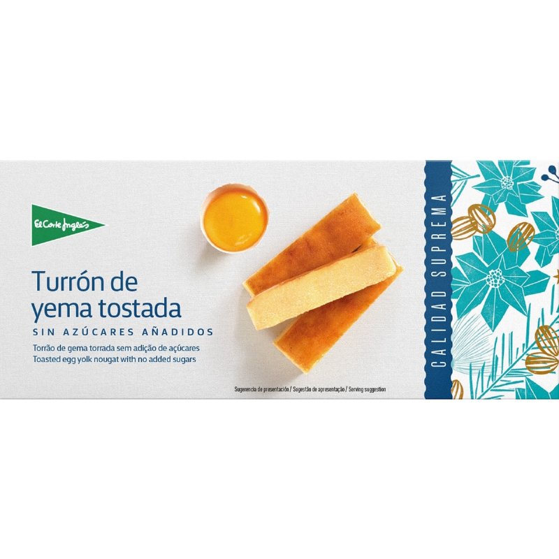 Torrão De Gema Tostada Sem Açúcares Adicionados Sem Glúten