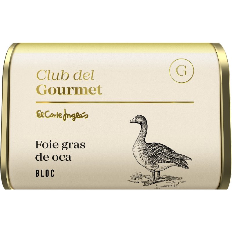 Bloco De Foie Gras Natural 130 g