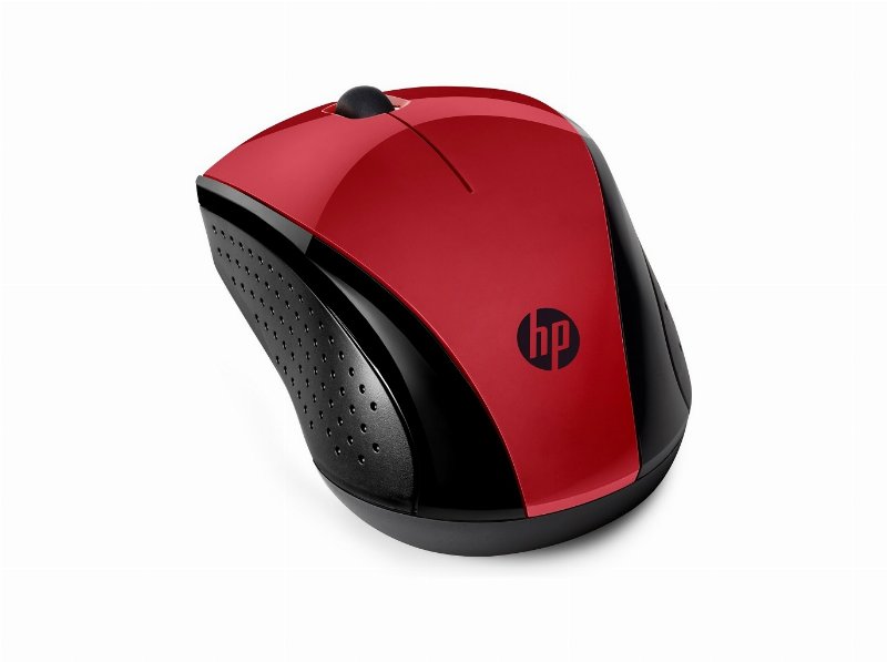 Rato Sem Fios Hp 220 Vermelho