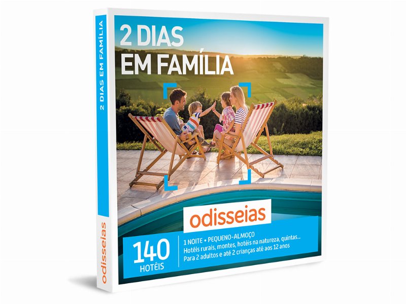 Pack Odisseias 2 Dias Em Família - Odi20