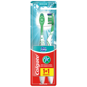 Escova De Dentes 3D White Brilho Média Colgate 2 Un
