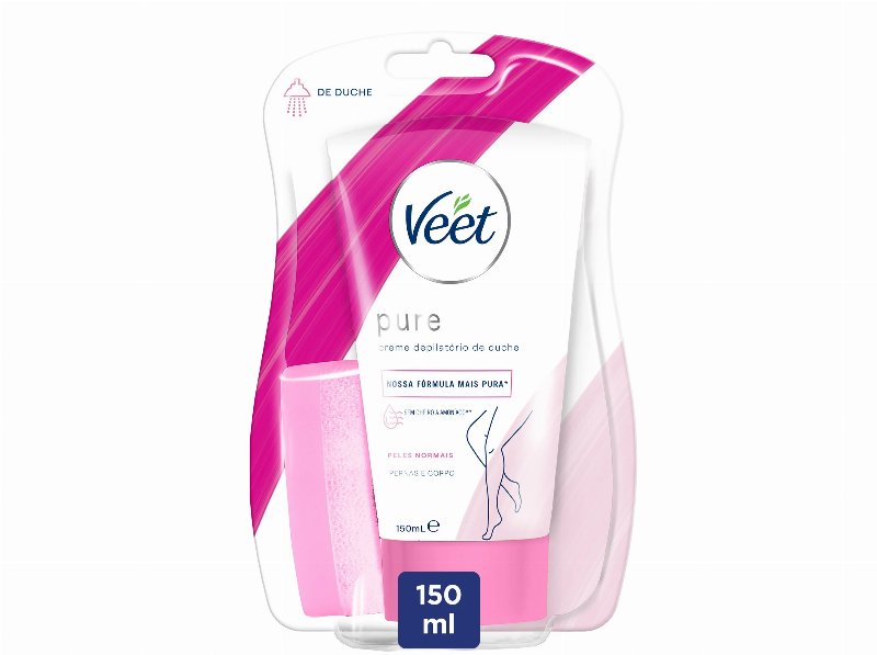 Creme Veet Depilatório Normal Leite Lotus E Fragâncias Jasmim 150 ml