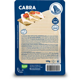 Queijo De Cabra Curado Fatiado Campainha 150 gr