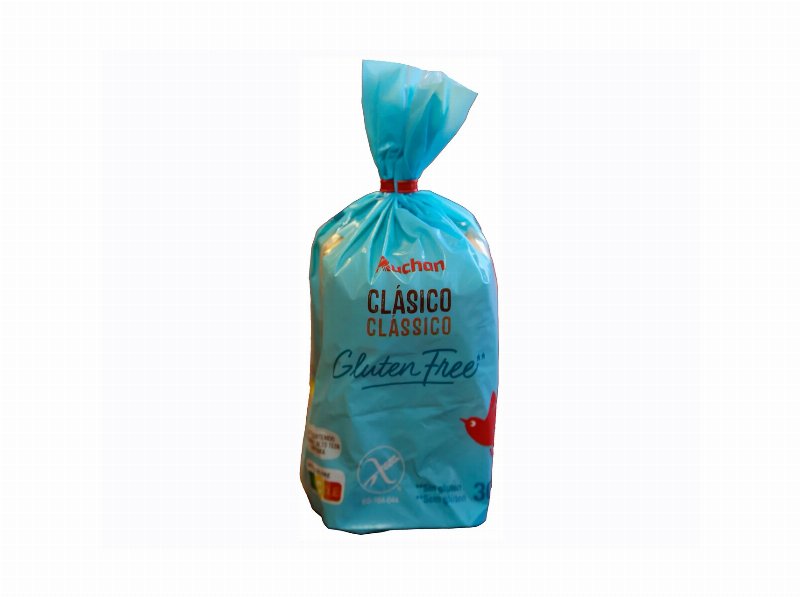 Pão Auchan Forma Sem Glúten 300 g