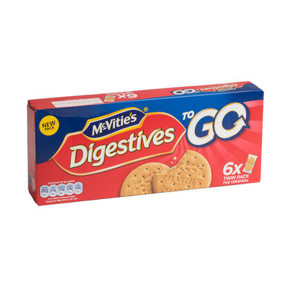 Bolachas Digestivas Original Pack 6 Mcvitie's 0.177Kg