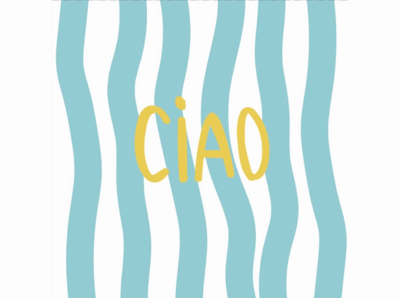 Guardanapos 3 Folhas Actuel Ciao 33X33Cm 20 Unidades