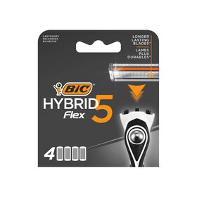 Recarga De Lâminas Hybrid Flex5 Com 2 Recargas Bic 4 Un