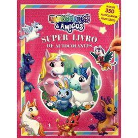 Unicórnios & Amigos - Super Livro De Autocolantes