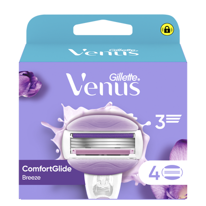 Recarga De Lâminas Comfortglide Venus Venus 4Un