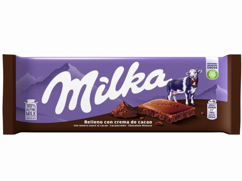 Chocolate Milka Creme De Cacau 100 g