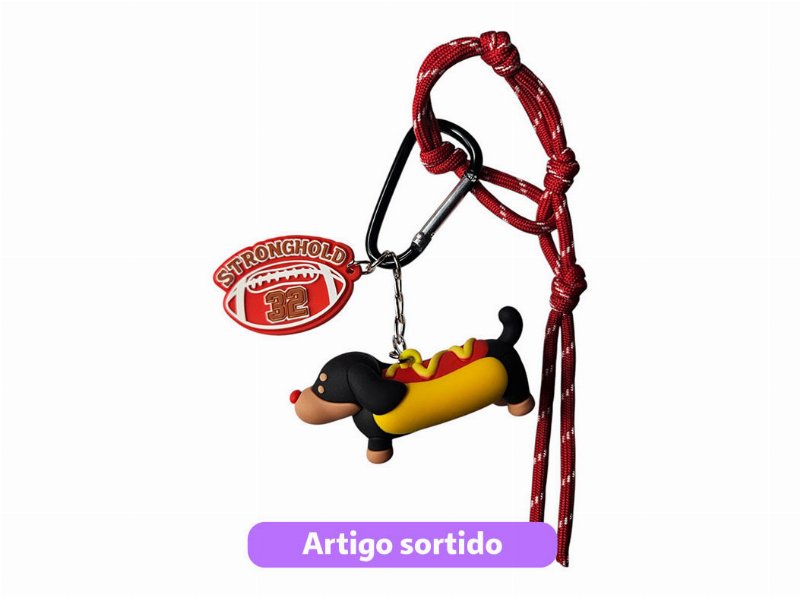 Porta Chaves Mima Hard Hot Dog