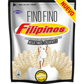 Bolacha Fina De Chocolate Branco Filipinos 87 gr