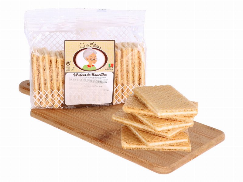 Bolachas Avó Elvira Com Recheio Sabor Baunilha 160 g