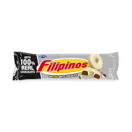 Bolachas Filipinos Chocolate Branco Artiach 0.12Un