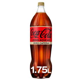 Refrigerante Com Gás Cola Zero Açúcar Zero Cafeína Coca-Cola 1,75 Lt