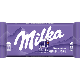 Tablete De Chocolate De Leite Milka 90 gr