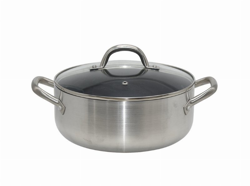 Caçarola Aluminio Reciclado Actuel Revestimento Cerâmico Preto 24Cm