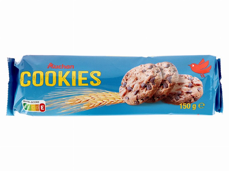 Bolacha Auchan Cookies 150 g