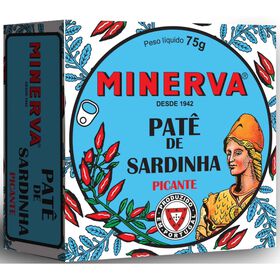 Patê De Sardinha Com Malagueta Minerva 75 gr