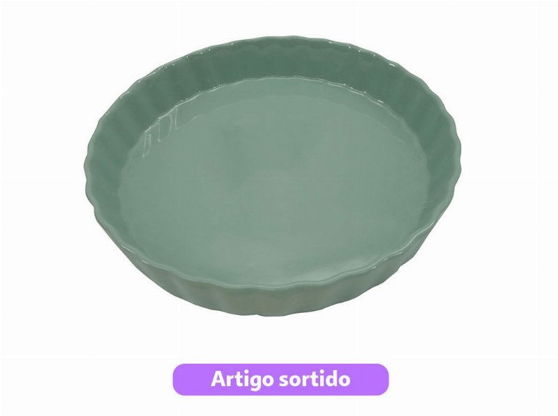 Forma Tarte Actuel Cerâmica 27Cm Cores Sortidas