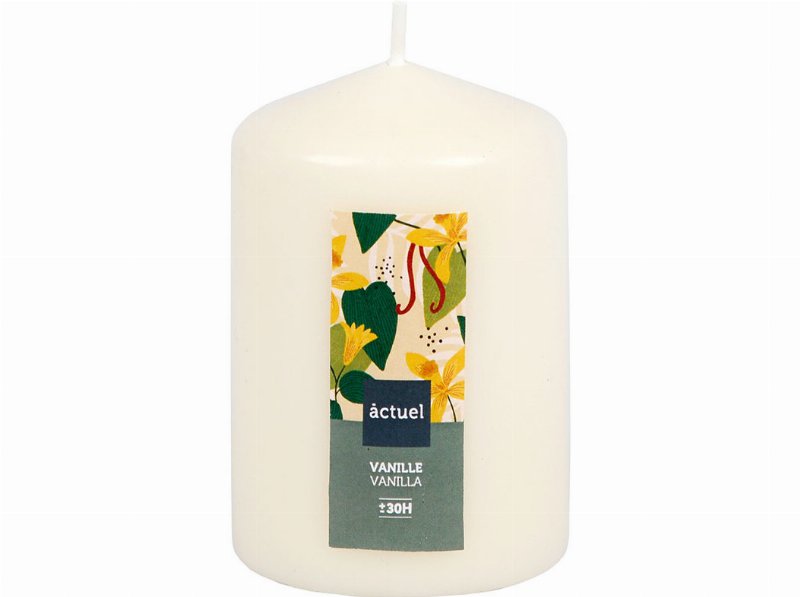 Vela Pilar Actuel Aromática Baunilha