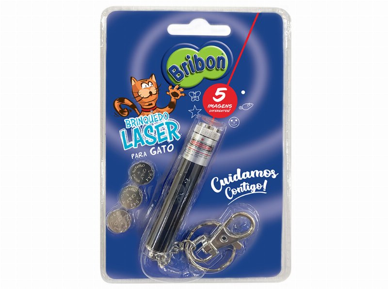 Brinquedo Para Gato Bribon Luz 5 Em 1