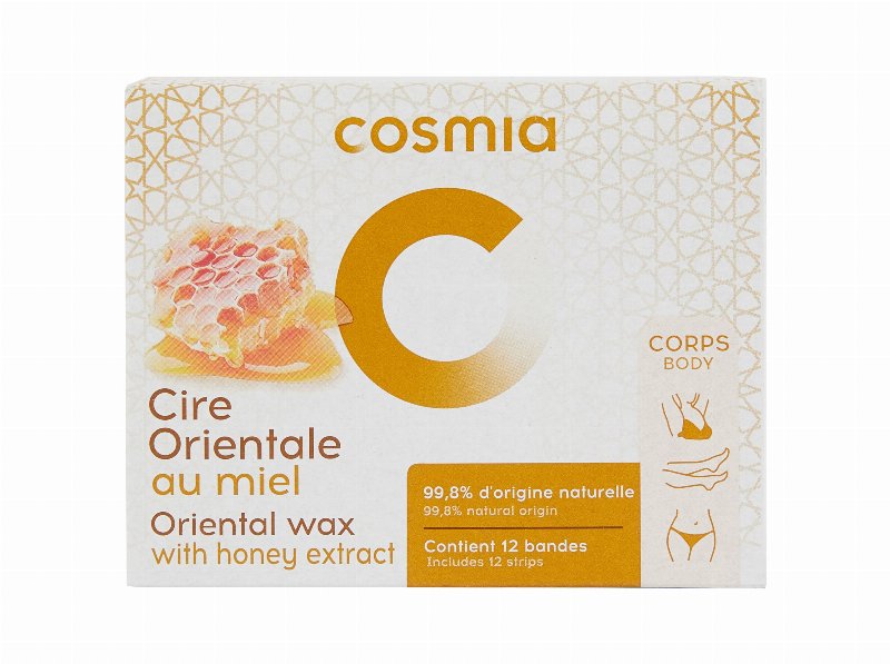 Cera Cosmia Depilatória Com Mel Pele Sensível 250 ml