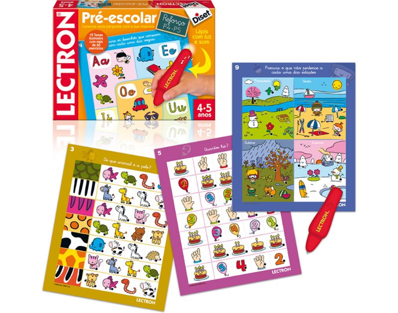 Jogo Lectron Diset Pre-Escolar