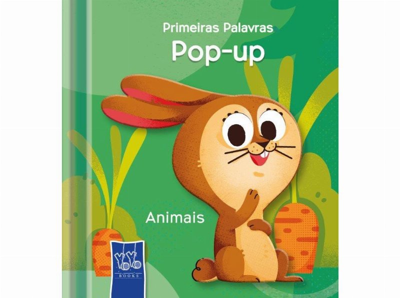Livro Primeiras Palavras Pop-Up - Animais