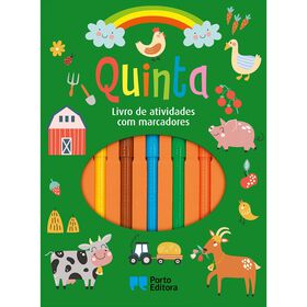 Quinta - Livro De Atividades Com Marcadores