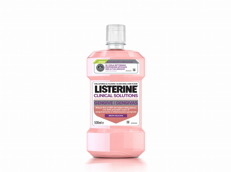 Elixir Listerine Clinical Sol. Gengivas 500 ml